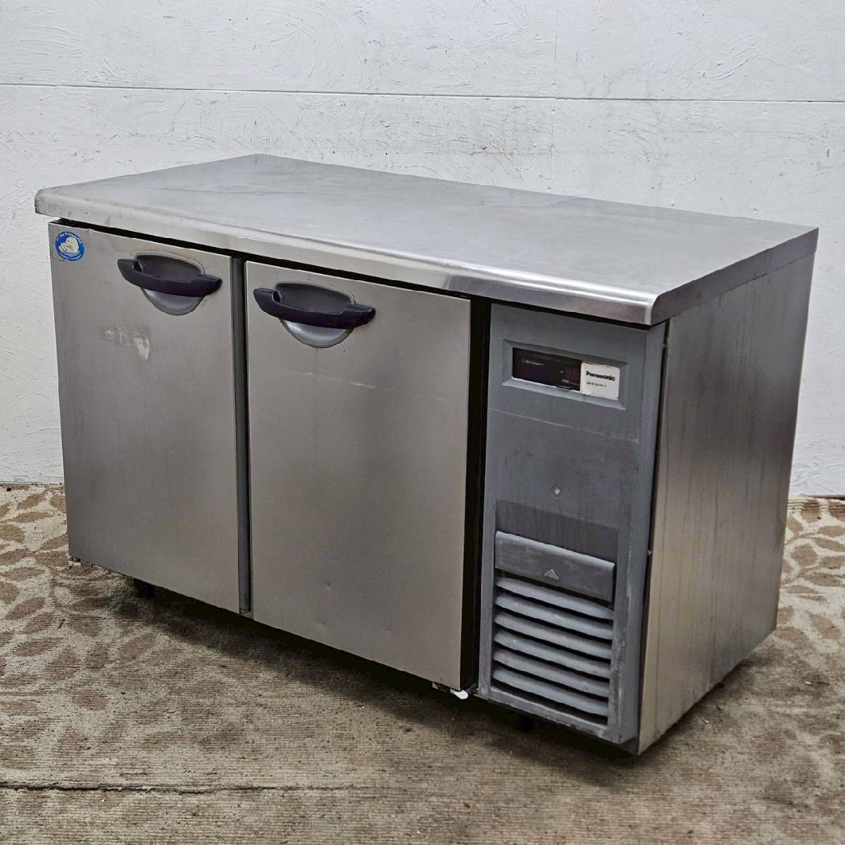 パナソニック コールドテーブル冷蔵庫 SUR-K1261SB-R 240L 業務用 奥行600mm 2021年製/D3544