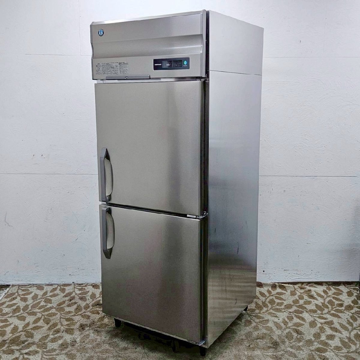 ホシザキ 業務用 縦型冷凍庫 HF-75B 100V 奥行800mm 2025年製 フリーザー /D5081
