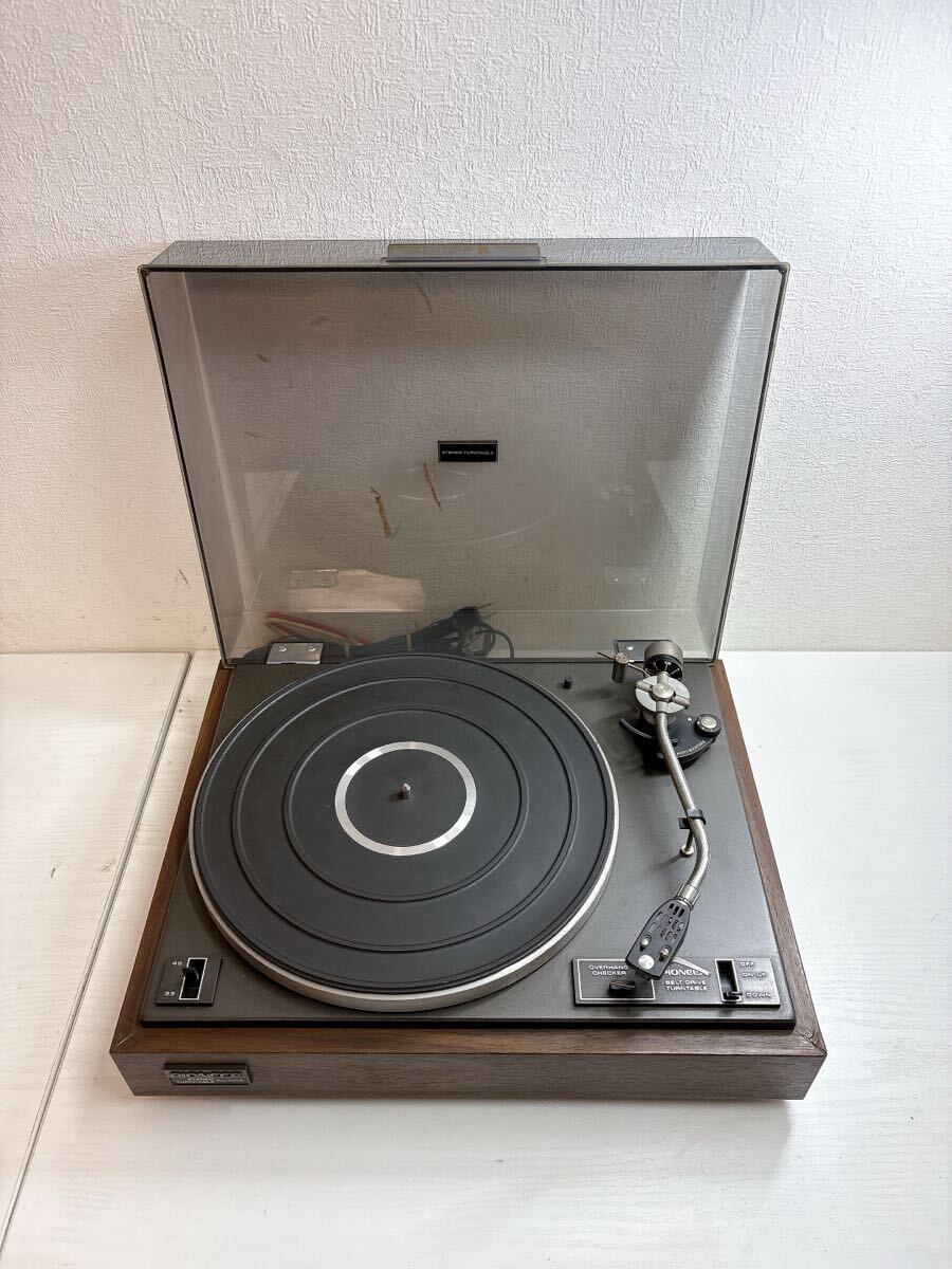 2487 PIONEER パイオニア PL-M12 レコードプレーヤー カートリッジ 未チェックジャンク