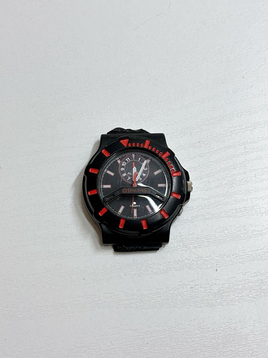 A434 SEIKO SPALDING Y977-6A20 腕時計 未チェックジャンク