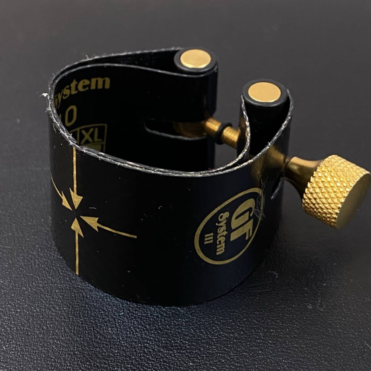 GF ／ジーエフ 10S テナーサックス用リガチャー 中古品