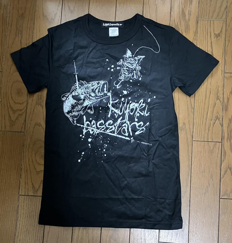 清木場俊介 / ブラックバス　Tシャツ（メンズS)