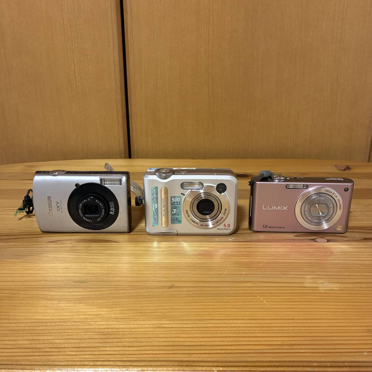 ■1円スタート デジカメまとめ ジャンク Canon IXY DIGITAL 910 IS Panasonic DMC-FX40