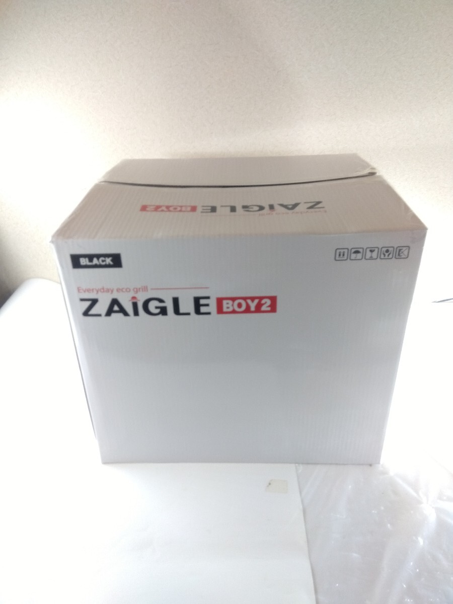 未使用品 ZAIGLE BOY2 ザイグルボーイ2 ブラック 赤外線サークルロースター ZG-MRJ371 電源確認済み 箱説明書付き