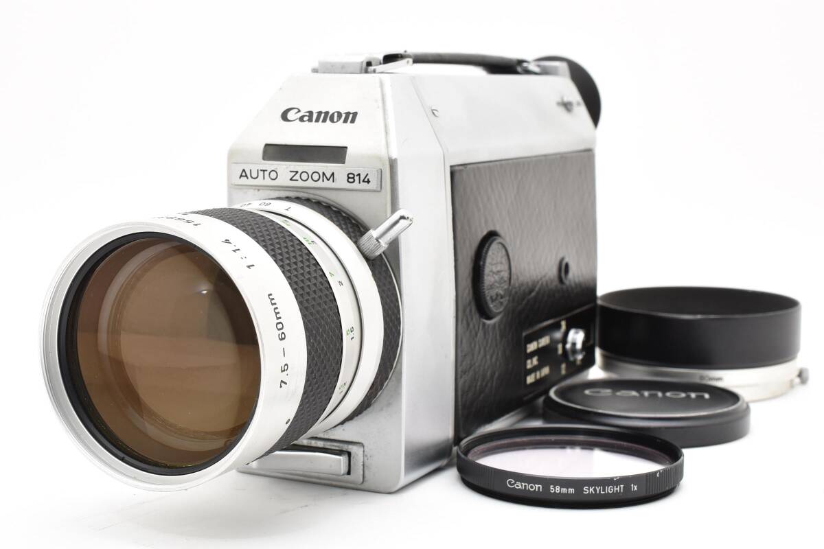  【完動品】Canon キャノン AUTO ZOOM 814 Super 8 8mm フィルムカメラ N169219 #2848454