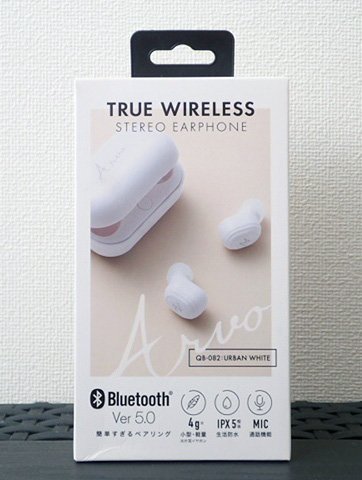 ●BB●数量限定 新品 Bluetooth ver5.0 カナル型ワイヤレスイヤホン Q.B-08.2WH ホワイト (管理No-N)