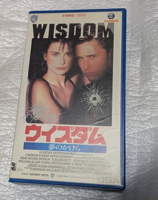 ウィズダム　エミリオ・エステべス/デミ・ムーア/トム・スケリット　廃盤クライムアクション　未DVD化
