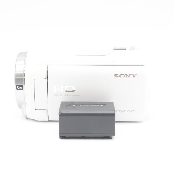 【美品】SONY ソニー HDR-CX680 W Handycam JS129-02028