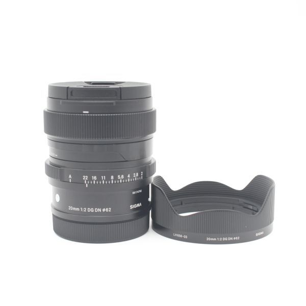 【ほぼ新品】シグマ Sigma 単焦点レンズ 20mm F2 DG DN Lマウント ライカ Leica JS129-02014