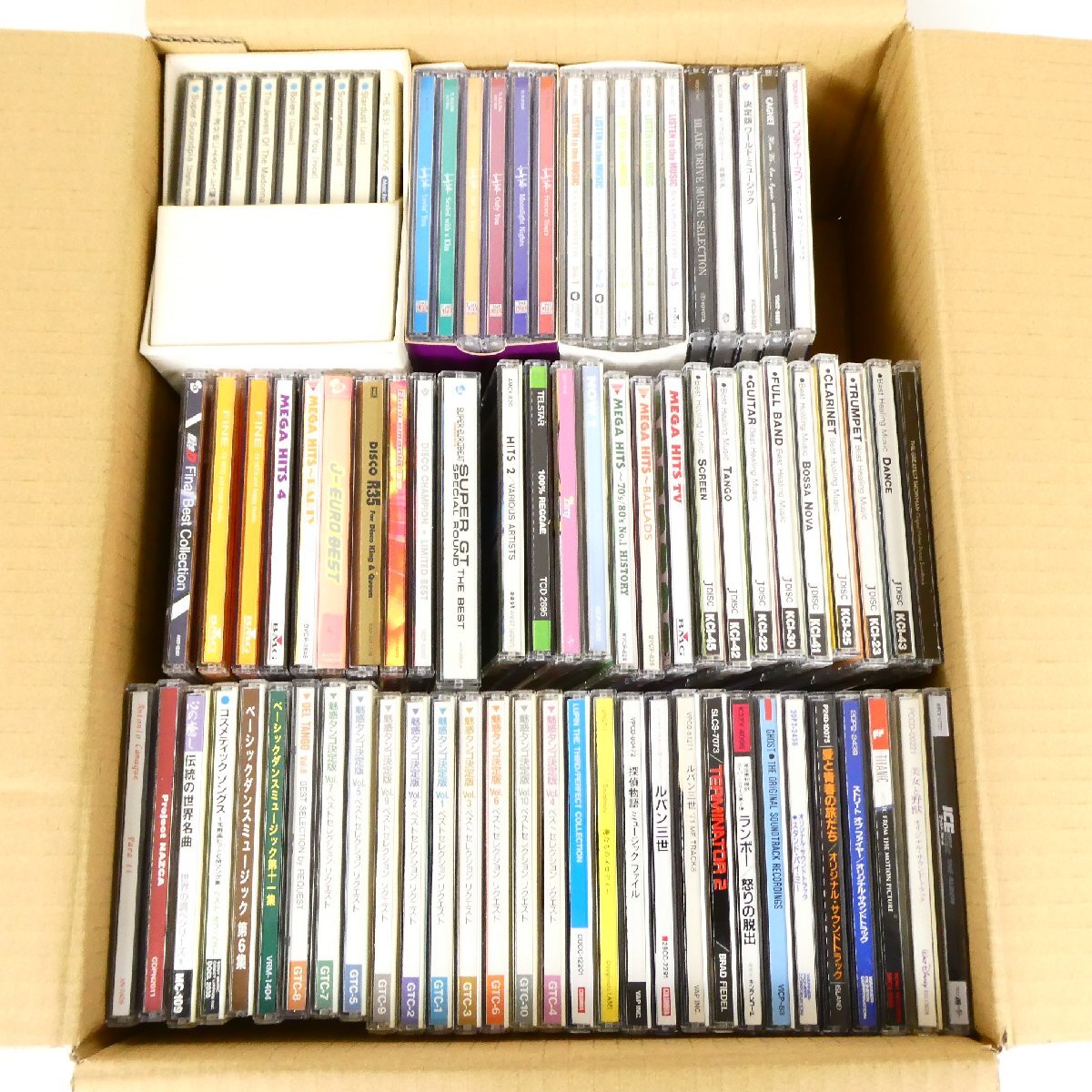 CD 64点セット 大量セット オムニバス サウンドトラック等 ユーロビート タンゴ アンソロジー 他 大量セット 中古■AD216s■