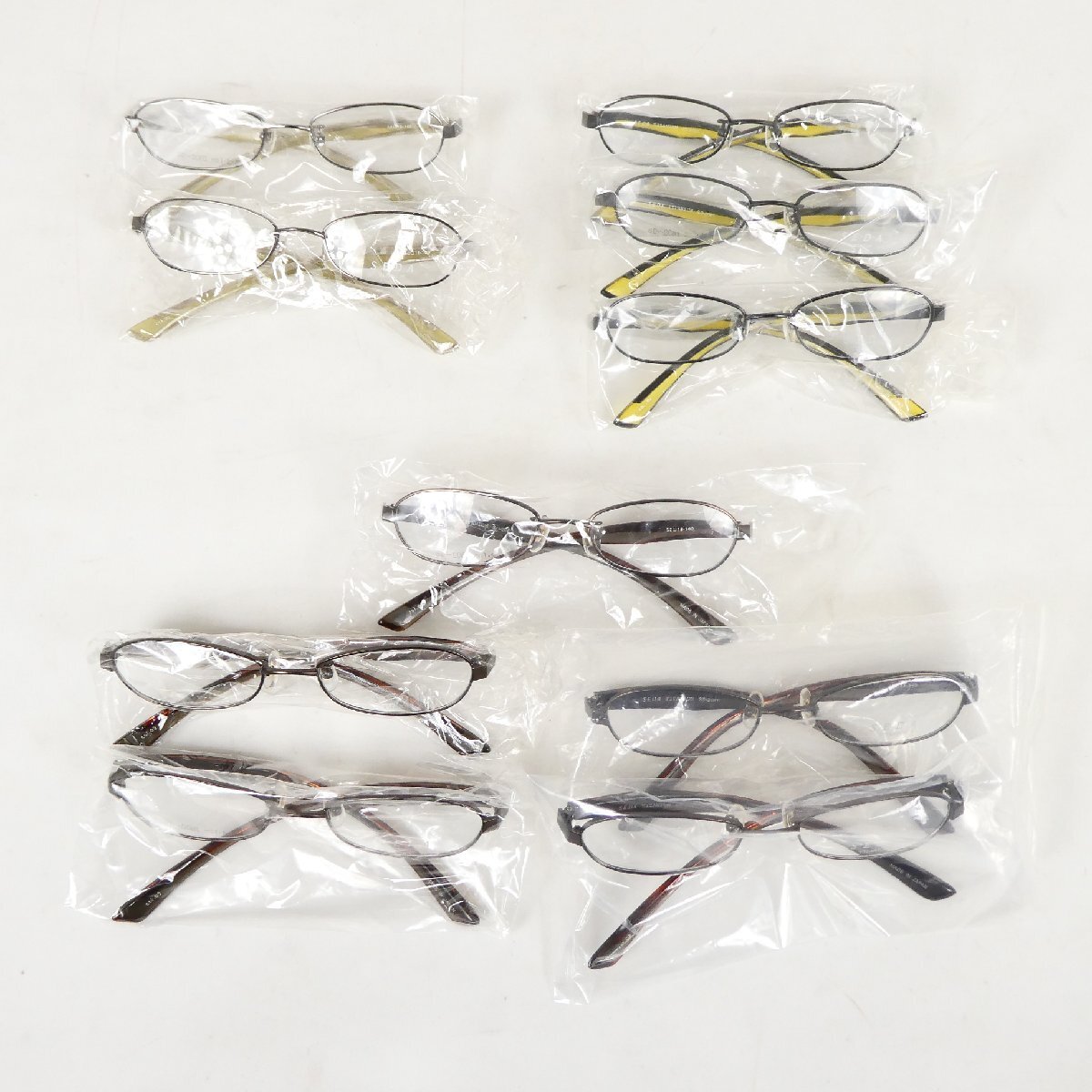 SEDA メガネ 10点セット セダ チタン メガネフレーム まとめ売り フルリム アイウェア めがね 眼鏡 日本製 未使用■SG324s■
