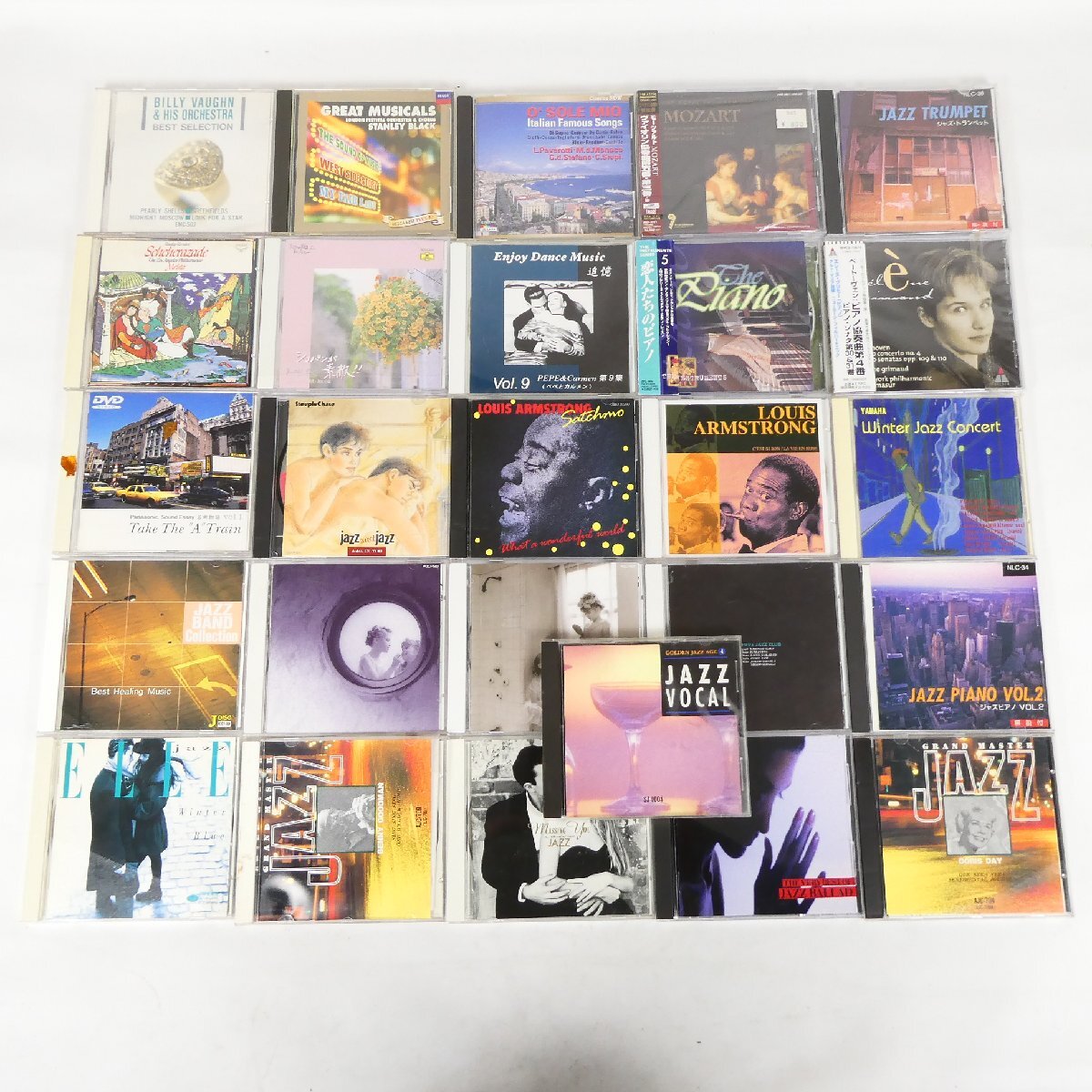クラシック ジャズ CD 26点セット ルイ・アームストロング ベニー・グッドマン ドリス・デイ 他 まとめ売り 中古■AD240s■