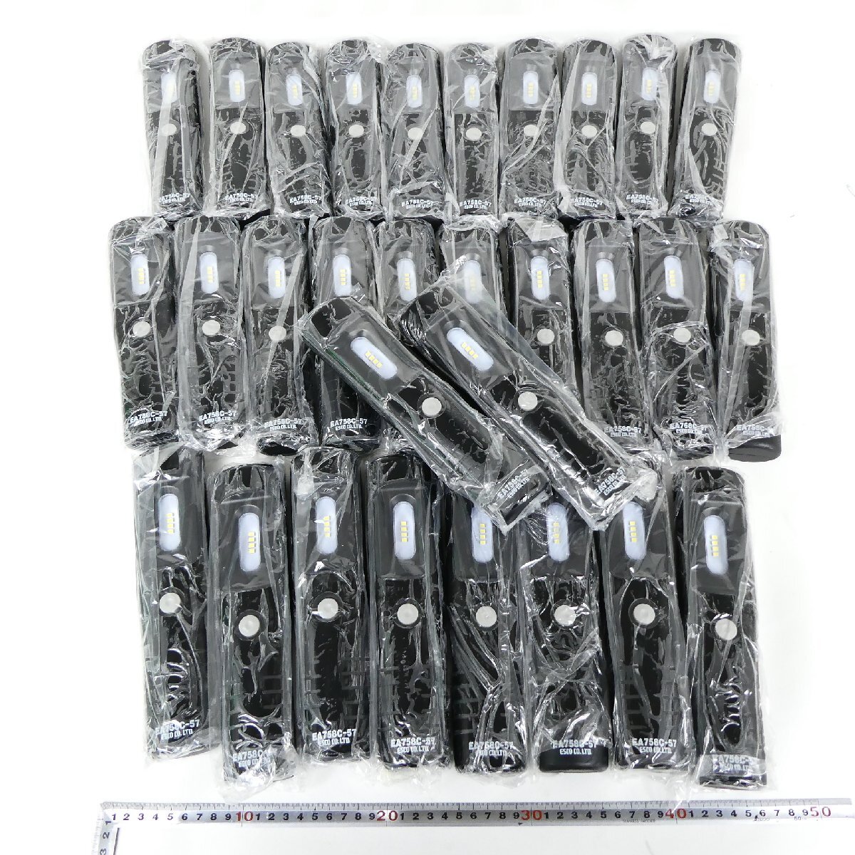 LEDライト 30点セット 2W SMD LED 背面マグネット付き 作業用照明 暗所作業 防災 アウトドア 現状品■MC001s■