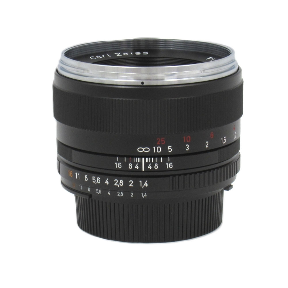 1円〜 Carl Zeiss カールツァイス Planar T* 50mm F1.4 ZF.2（ニコンF用）一眼レフ用MFレンズ 動作確認済