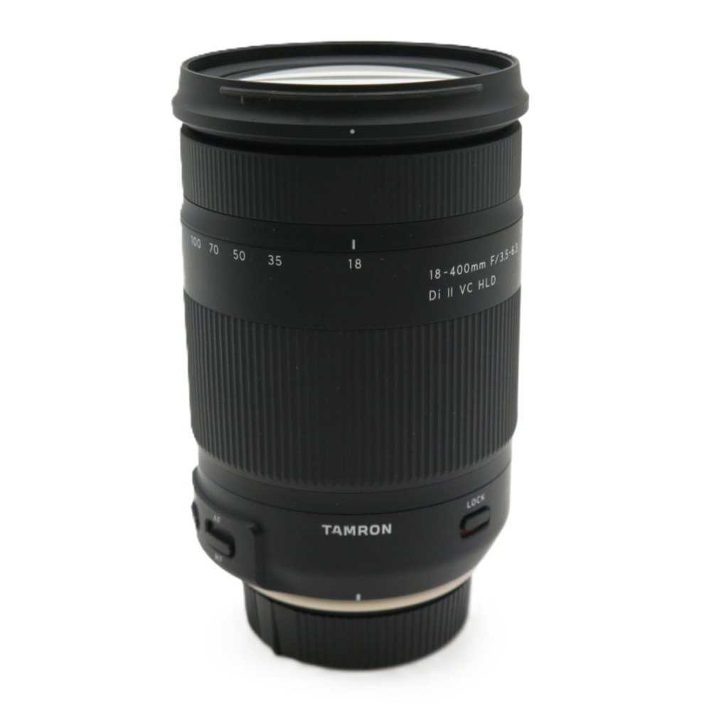 1円〜 TAMRON タムロン 18-400mm F3.5-6.3 Di II VC HLD B028N（ニコンF用） 一眼レフ用AFレンズ 動作確認済