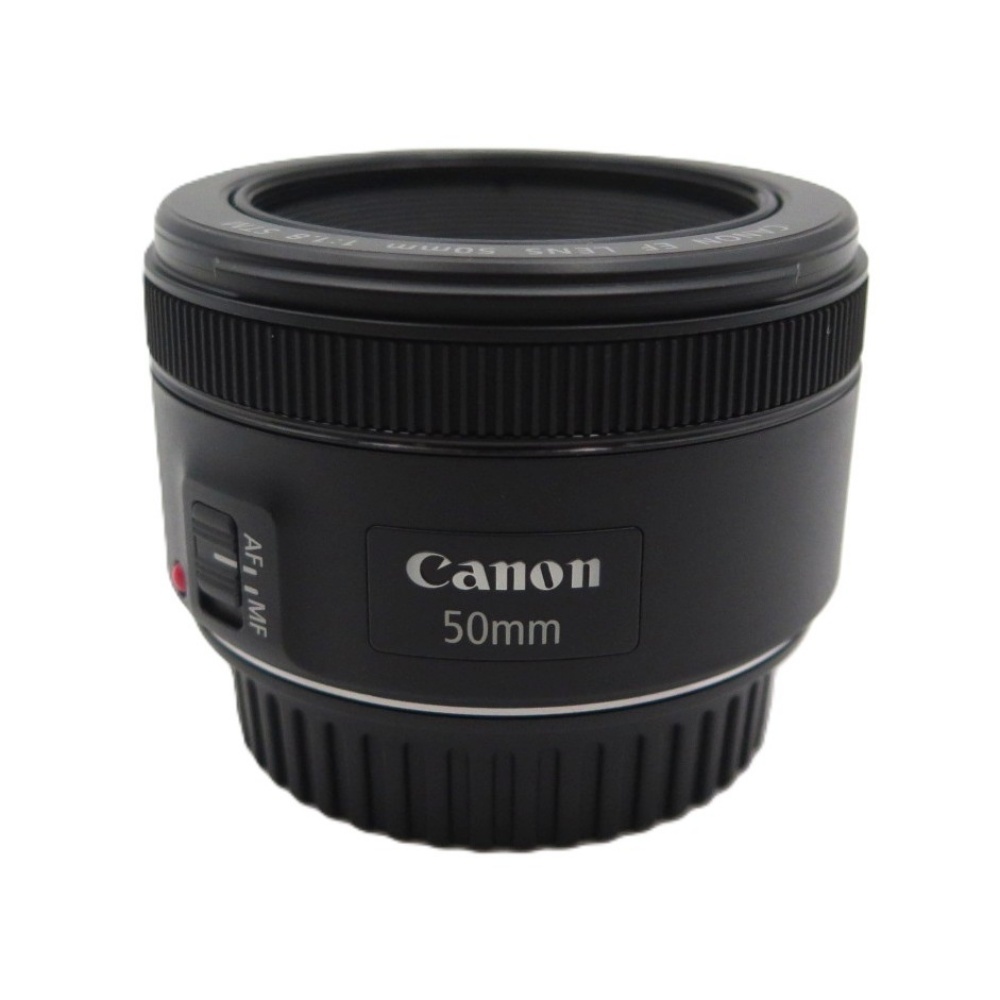 1円〜 Canon キヤノン EF50mm F1.8 STM 一眼レフ用AFレンズ 動作確認済