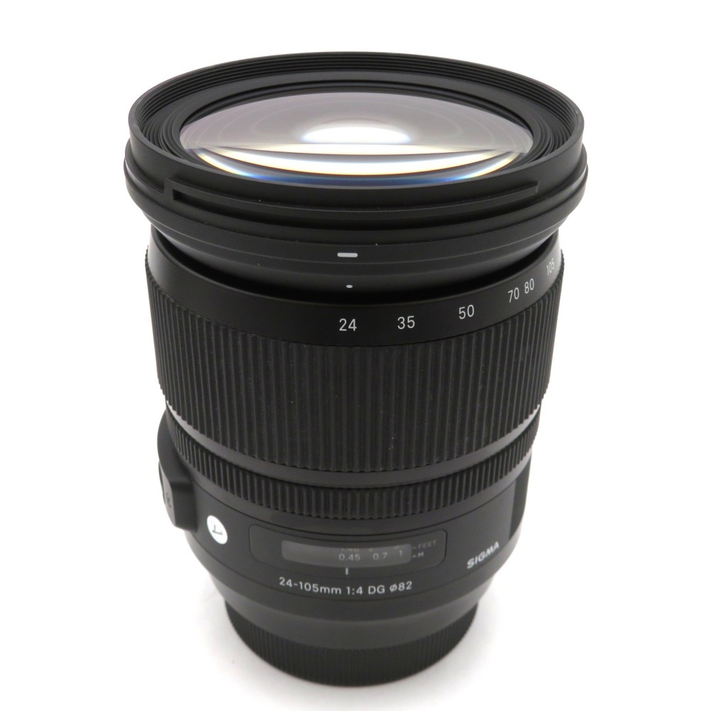 1円〜 SIGMA シグマ Art 24-105mm F4 DG OS HSM (キヤノンEF用) 一眼レフ用AFレンズ 動作確認済