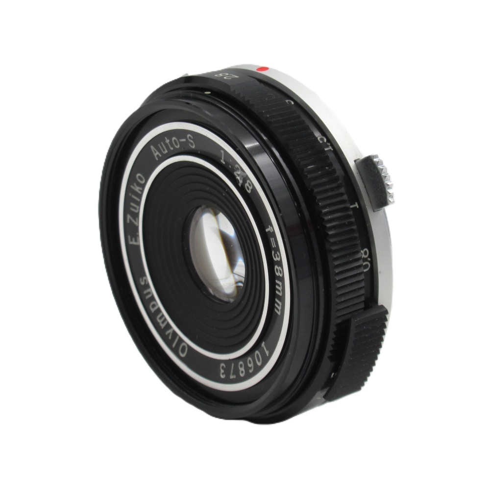 1円〜 OLYMPUS オリンパス E.Zuiko Auto-S 38mm F2.8 一眼レフ用MFレンズ 動作確認済