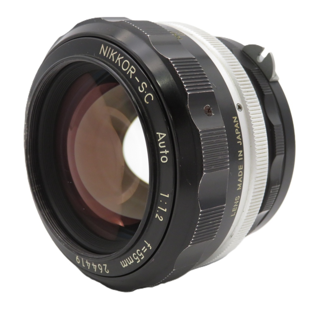Nikon ニコン Nikkor-SC Auto 55mm F1.2 一眼レフ用MFレンズ 動作確認済