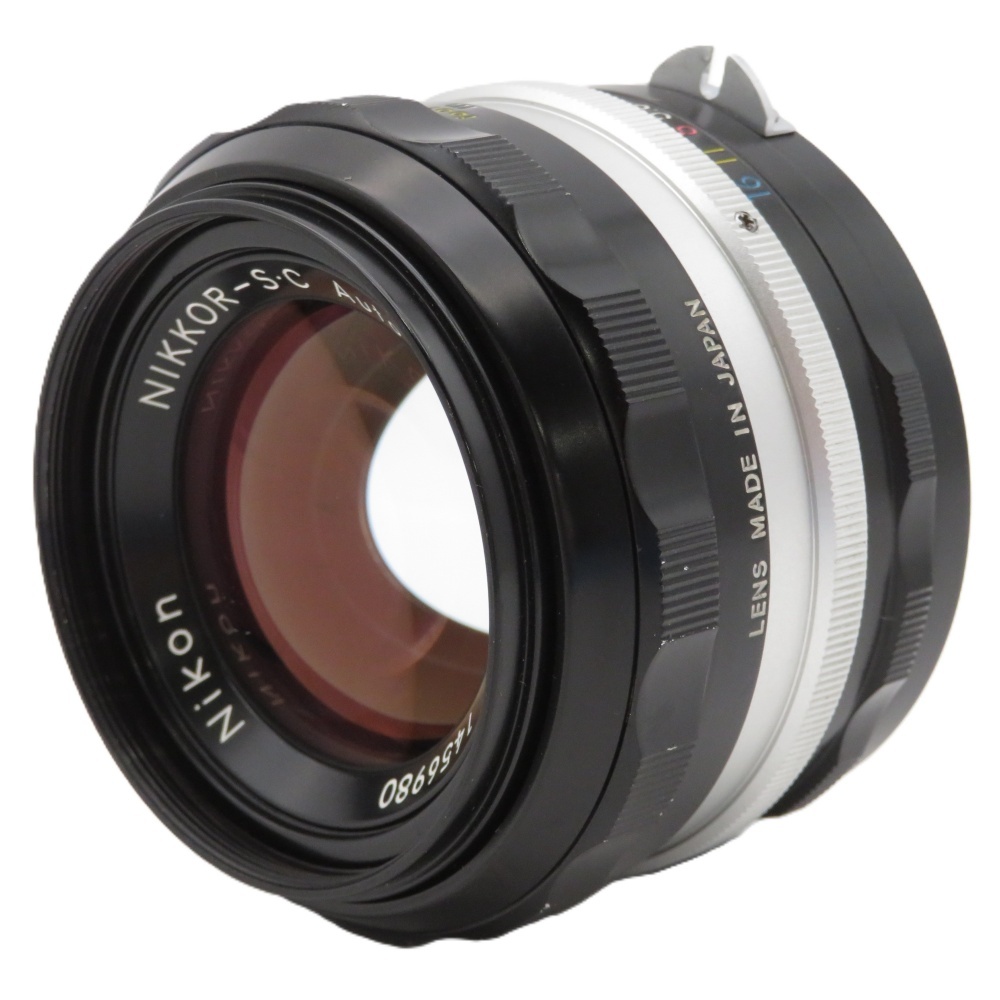 1円〜 Nikon ニコン Nikkor-SC Auto 50mm F1.4 一眼レフ用MFレンズ 動作確認済