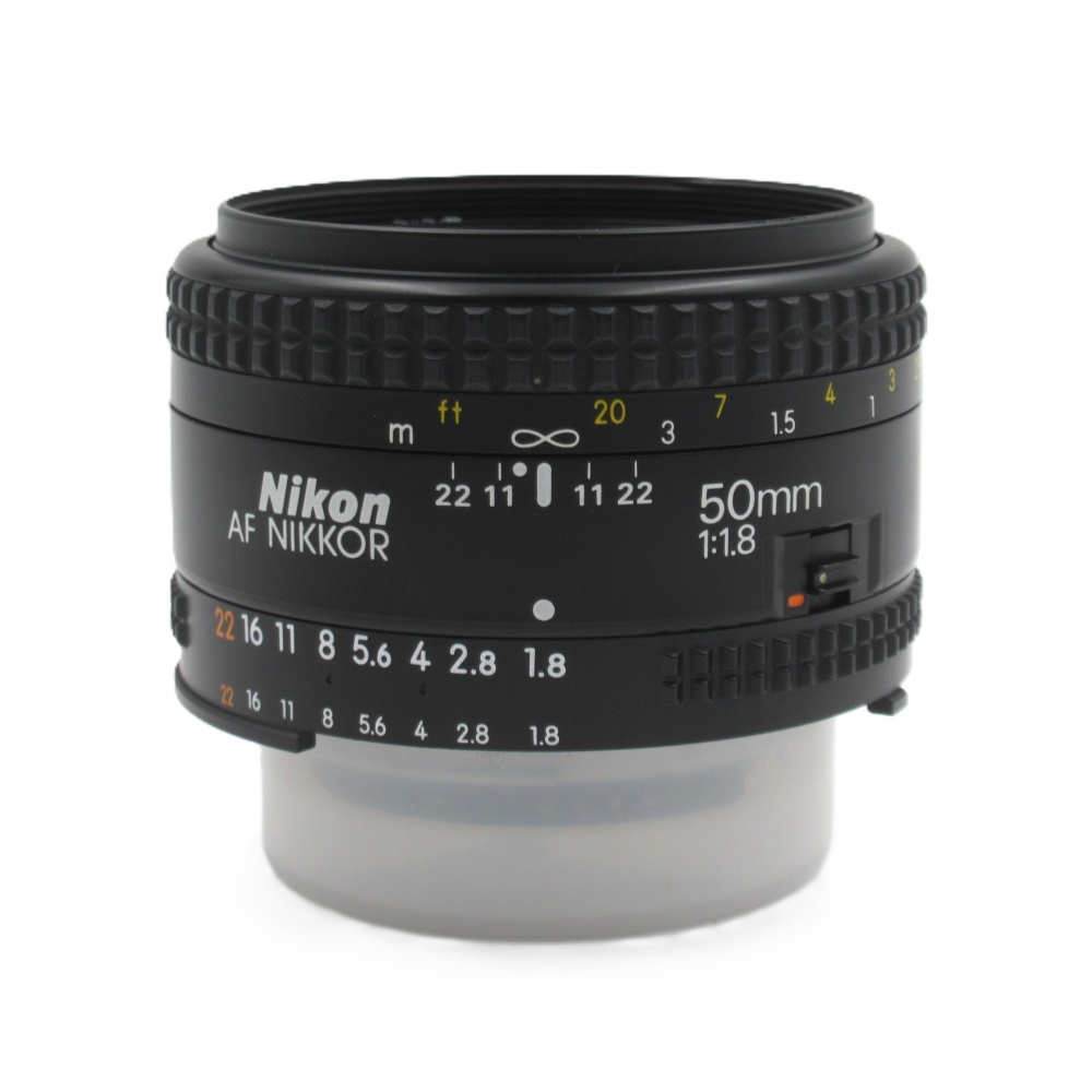 1円〜 Nikon ニコン Ai-S AF Nikkor 50mm F1.8 一眼レフ用AFレンズ 動作確認済