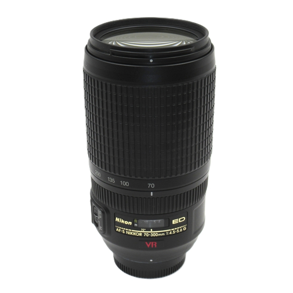 1円〜 Nikon ニコン AF-S VR Zoom-Nikkor 70-300mm F4.5-5.6G IF-ED 一眼レフ用AFレンズ 動作確認済