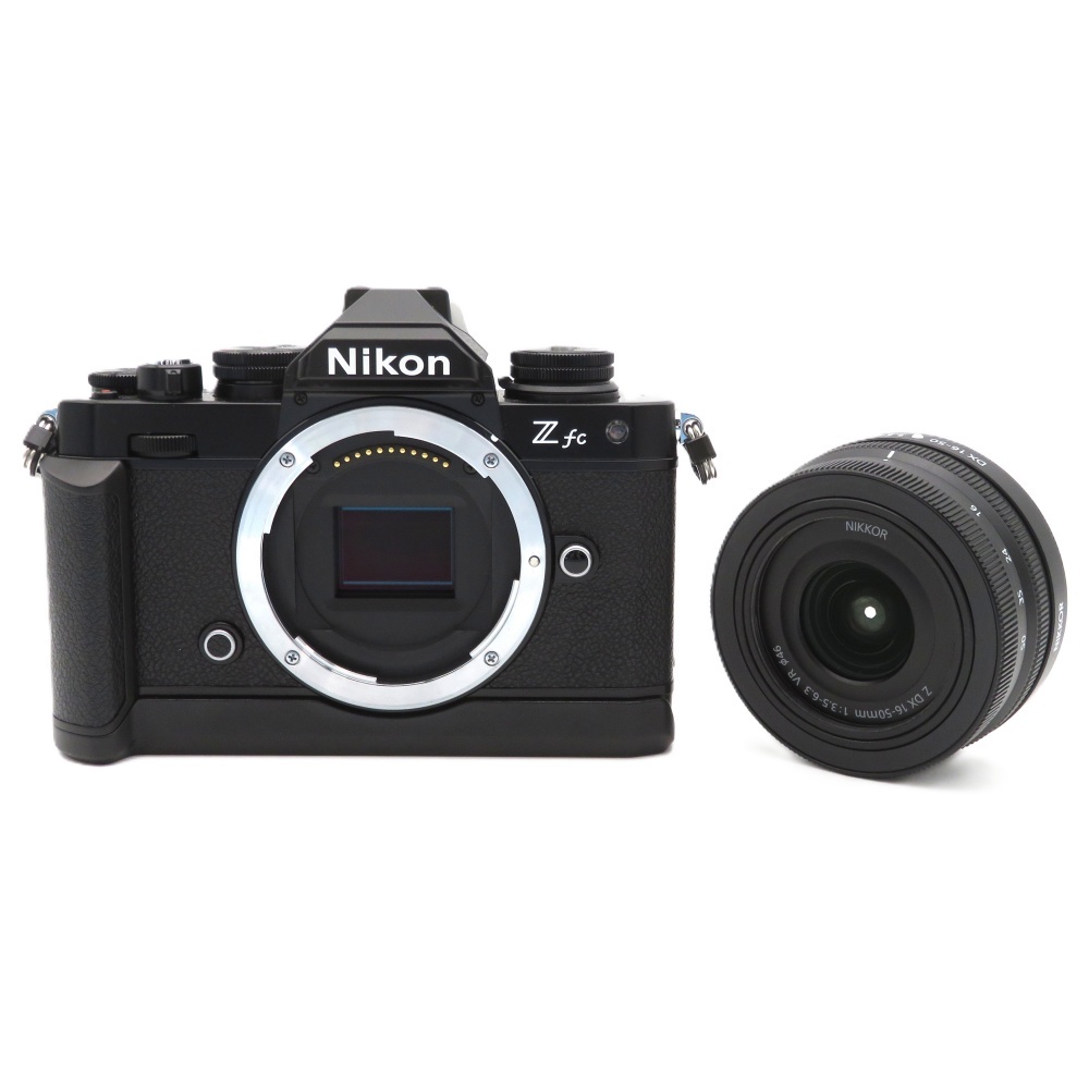 1円〜 Nikon ニコン Z fc 16-50 VR レンズキット ブラック ミラーレスカメラ 動作確認済