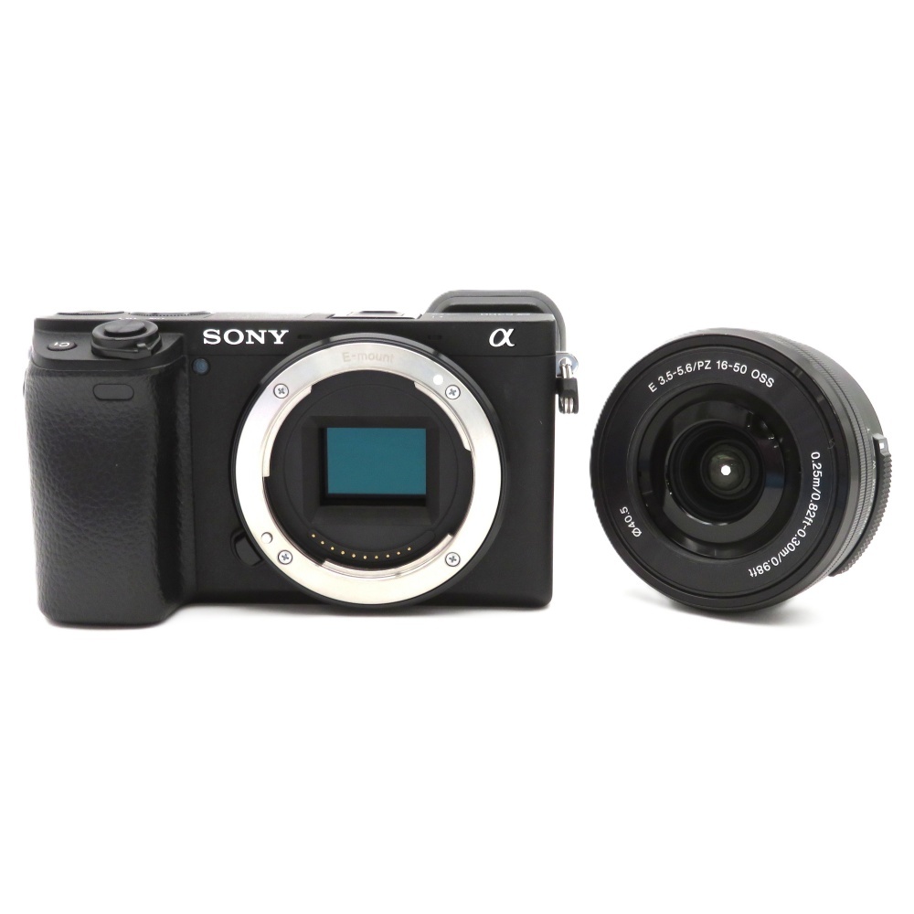 SONY ソニー α6400 パワーズームレンズキット ILCE-6400L ブラック ミラーレスカメラ 動作確認済