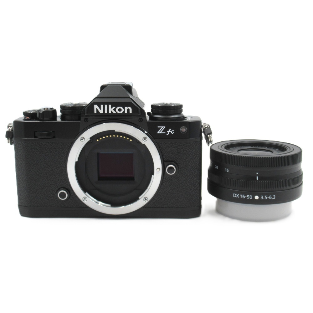 1円〜 Nikon ニコン Z fc 16-50 VR レンズキット ブラックミラーレスカメラ 動作確認済