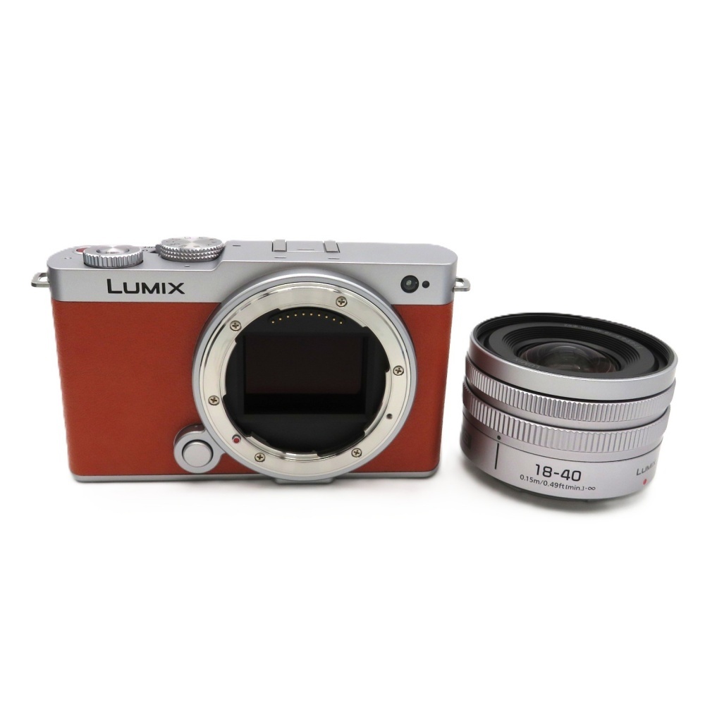 1円〜 Panasonic パナソニック LUMIX S9 広角ズームレンズキット DC-S9N-D キャメルオレンジ ミラーレスカメラ 動作確認済