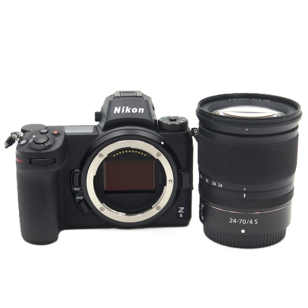 1円〜 Nikon ニコン Z6 24-70 + FTZマウントアダプターキットミラーレスカメラ 動作確認済