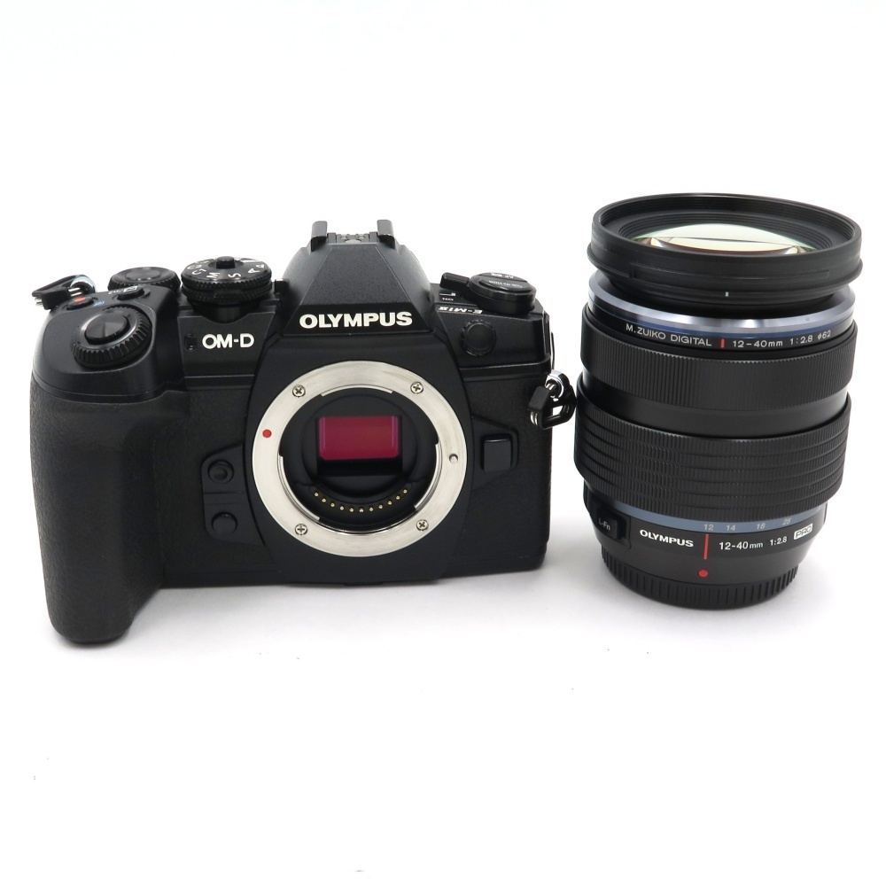 1円〜 OLYMPUS オリンパス OM-D E-M1 Mark II 12-40mm F2.8 レンズキットミラーレスカメラ 動作確認済
