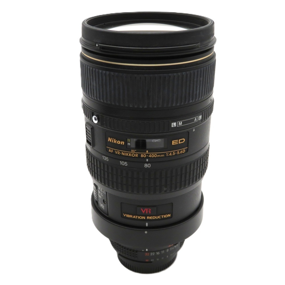 1円〜 Nikon ニコン Ai AF VR Zoom-Nikkor 80-400mm F4.5-5.6D ED 一眼レフ用AFレンズ 動作不良有 ジャンク品