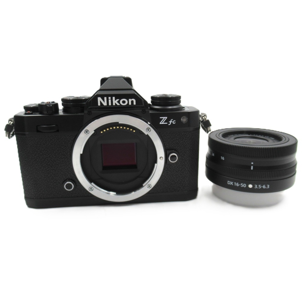 1円〜 Nikon ニコン Z fc 16-50 VR レンズキット ブラックミラーレスカメラ 動作確認済
