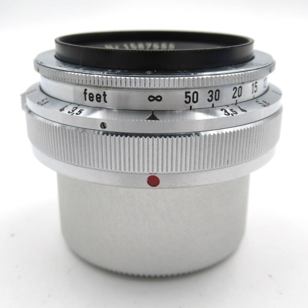 1円〜 Carl Zeiss カールツァイス Planar 35mm F3.5 (旧コンタックスC) レンジファインダーレンズ 動作不良有