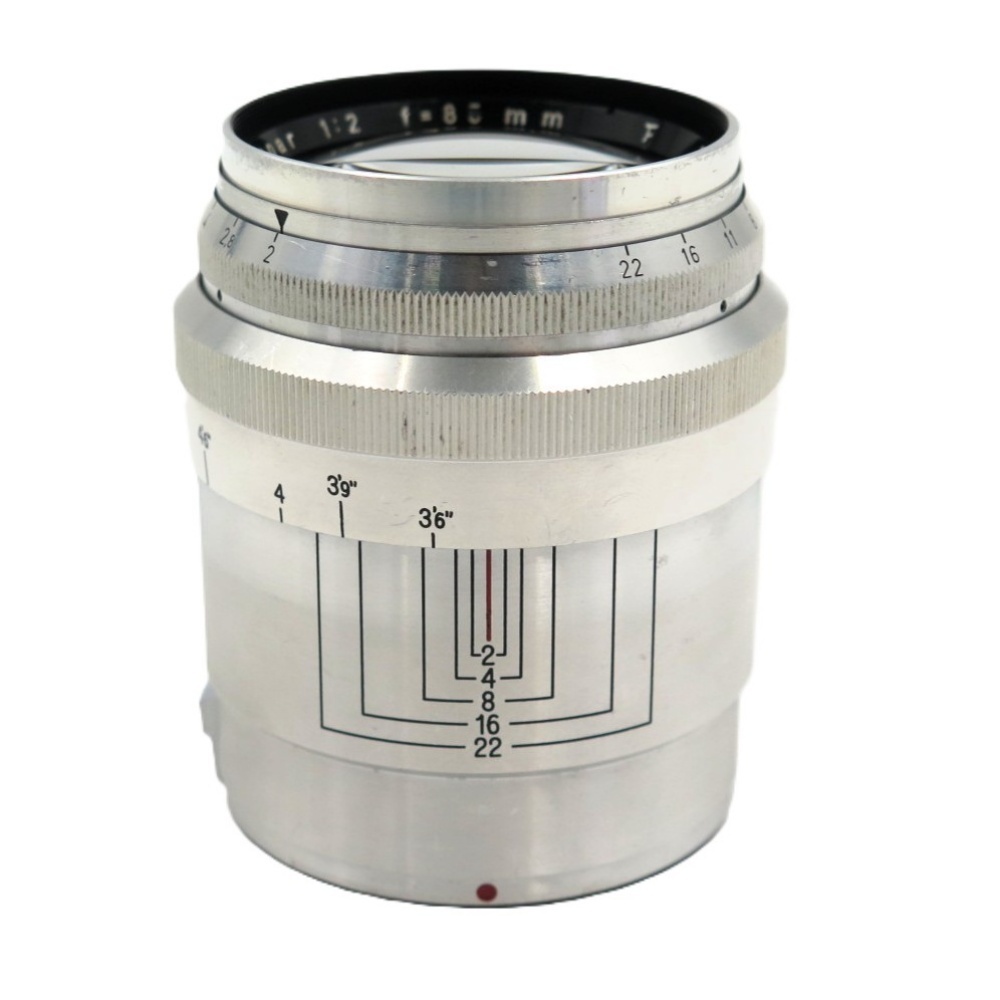 1円〜 Zeiss Opton ツァイスオプトン Sonnar 85mm F2 (旧コンタックスC) レンジファインダーレンズ 動作確認済