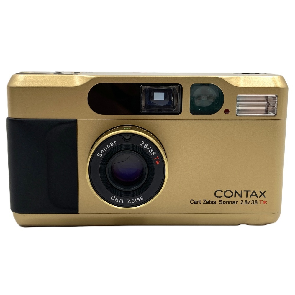 1円〜 Contax コンタックス T2 チタンゴールド コンパクトカメラ 動作確認済