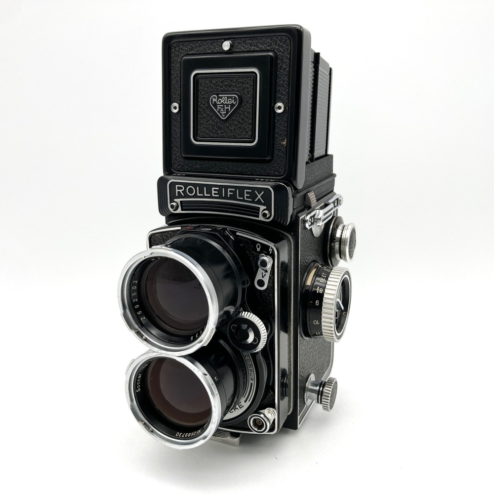 1円〜 Rollei ローライ テレローライフレックス ゾナー135/4 二眼レフカメラ 動作確認済