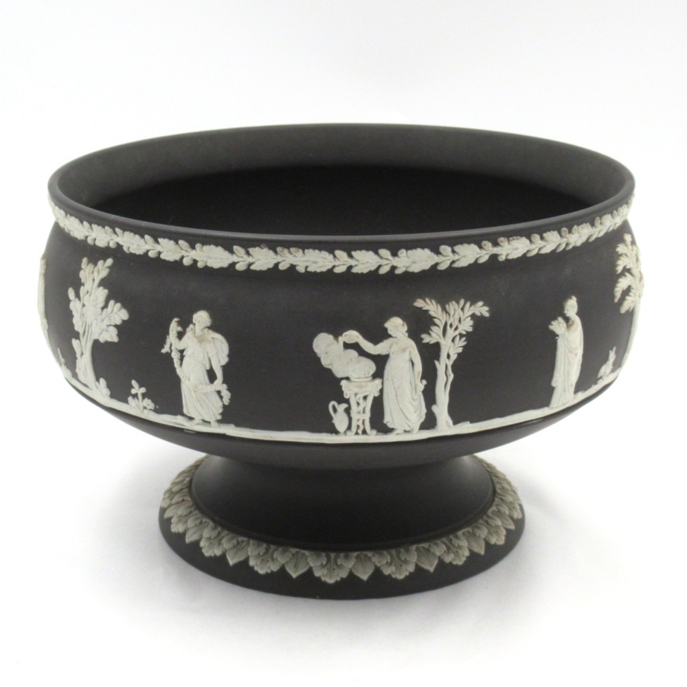 1円〜 Wedgwood ウェッジウッド ジャスパー ブラック コンポートボウル