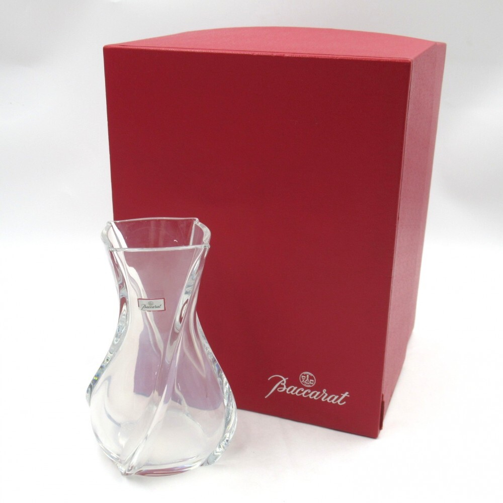 1円〜 Baccarat バカラ セルパンタン 花瓶 フラワーベース 箱付