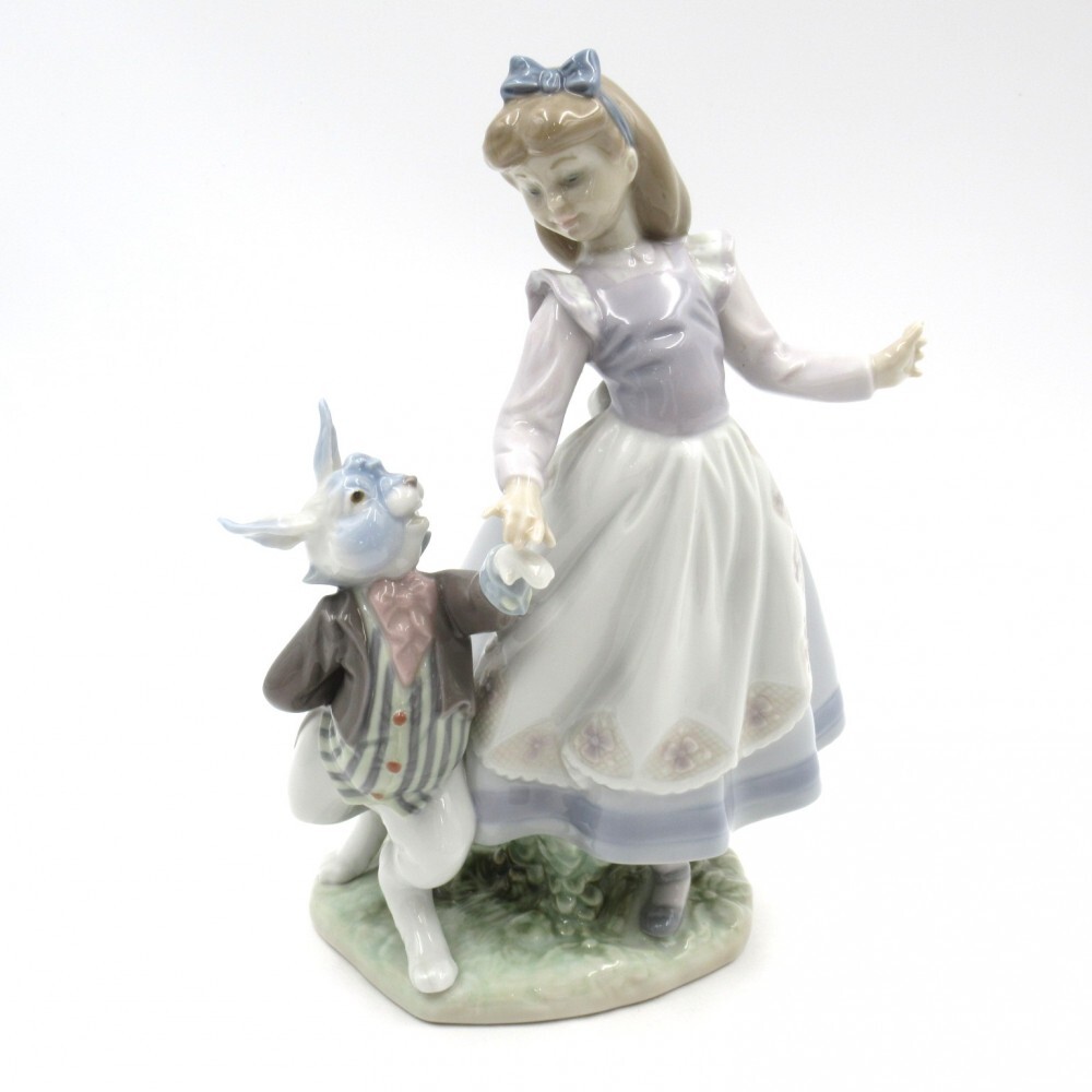 1円〜 Lladro リヤドロ 5740 不思議の国のアリス アリス・イン・ワンダーランド フィギュリン ※同梱不可