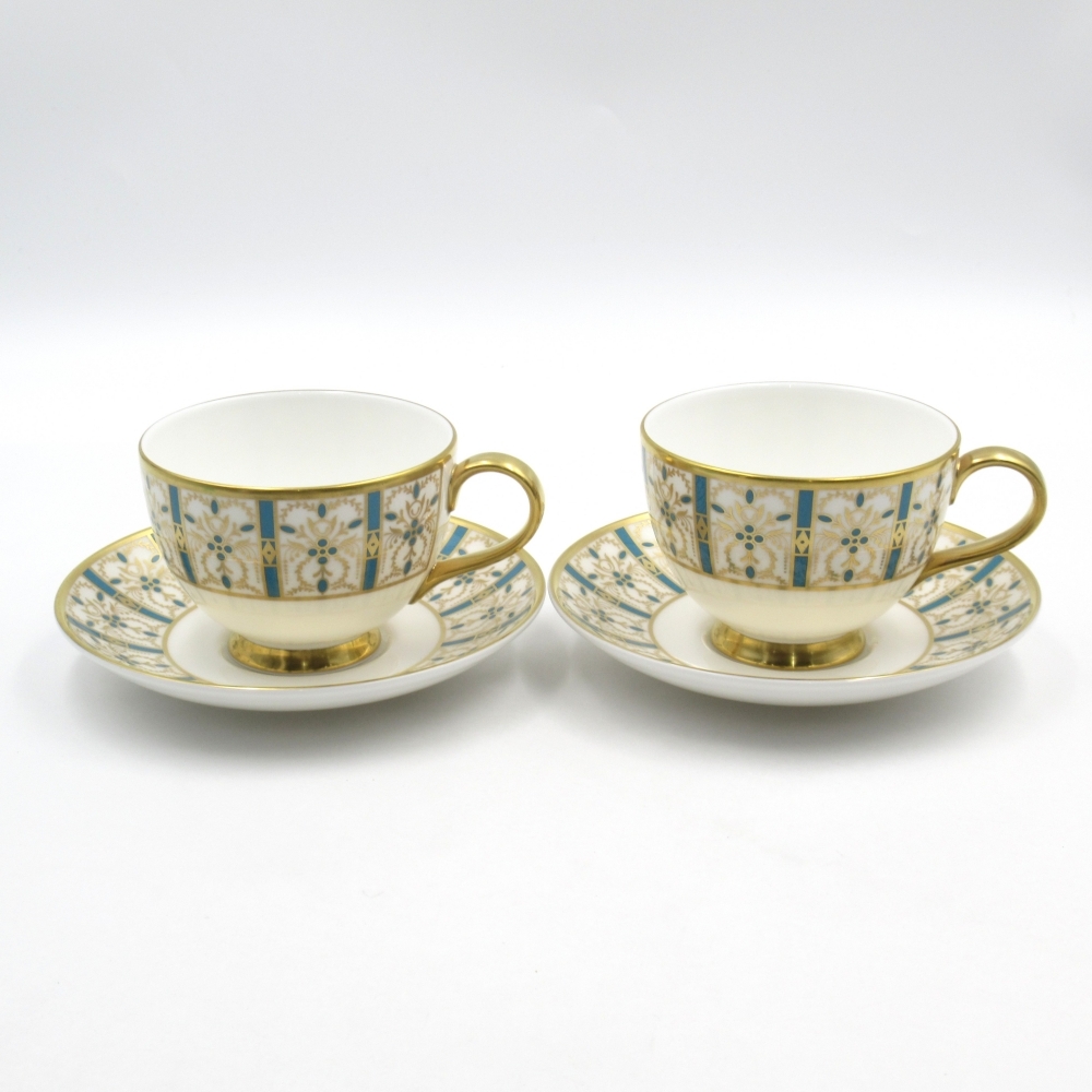 1円〜 Minton ミントン バシリカ カップ＆ソーサー 2客 計4点