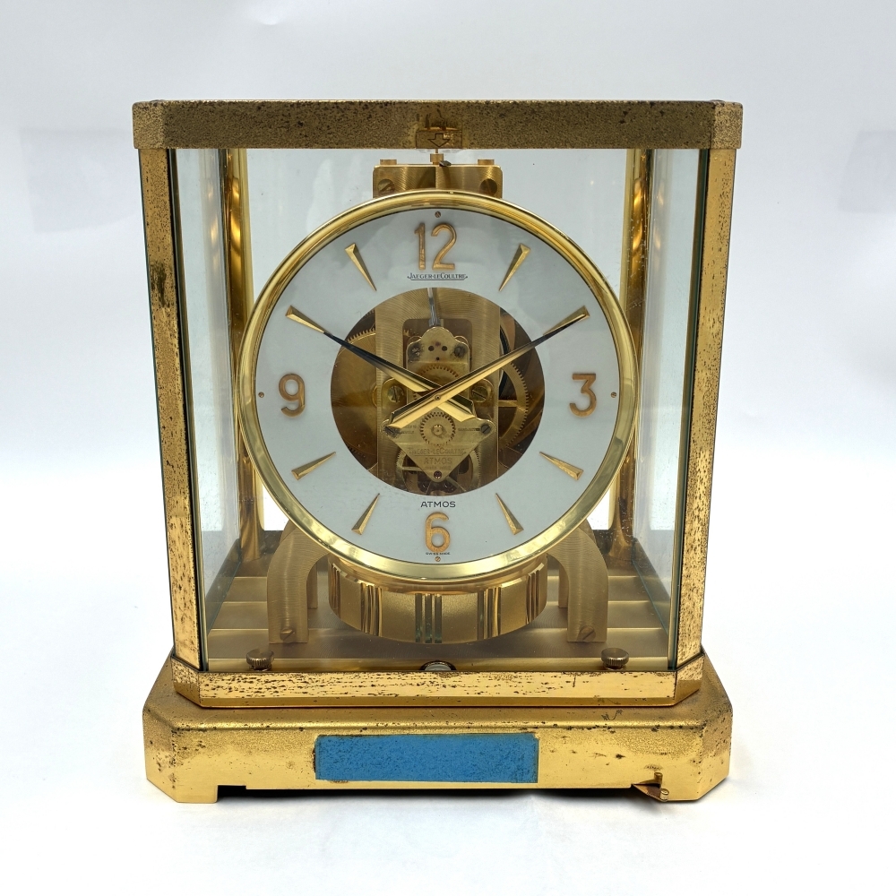 1円〜 Jaeger-leCoultre ジャガールクルト アトモス METAL CALIBER 528-8 置時計 動作確認済 ※同梱不可