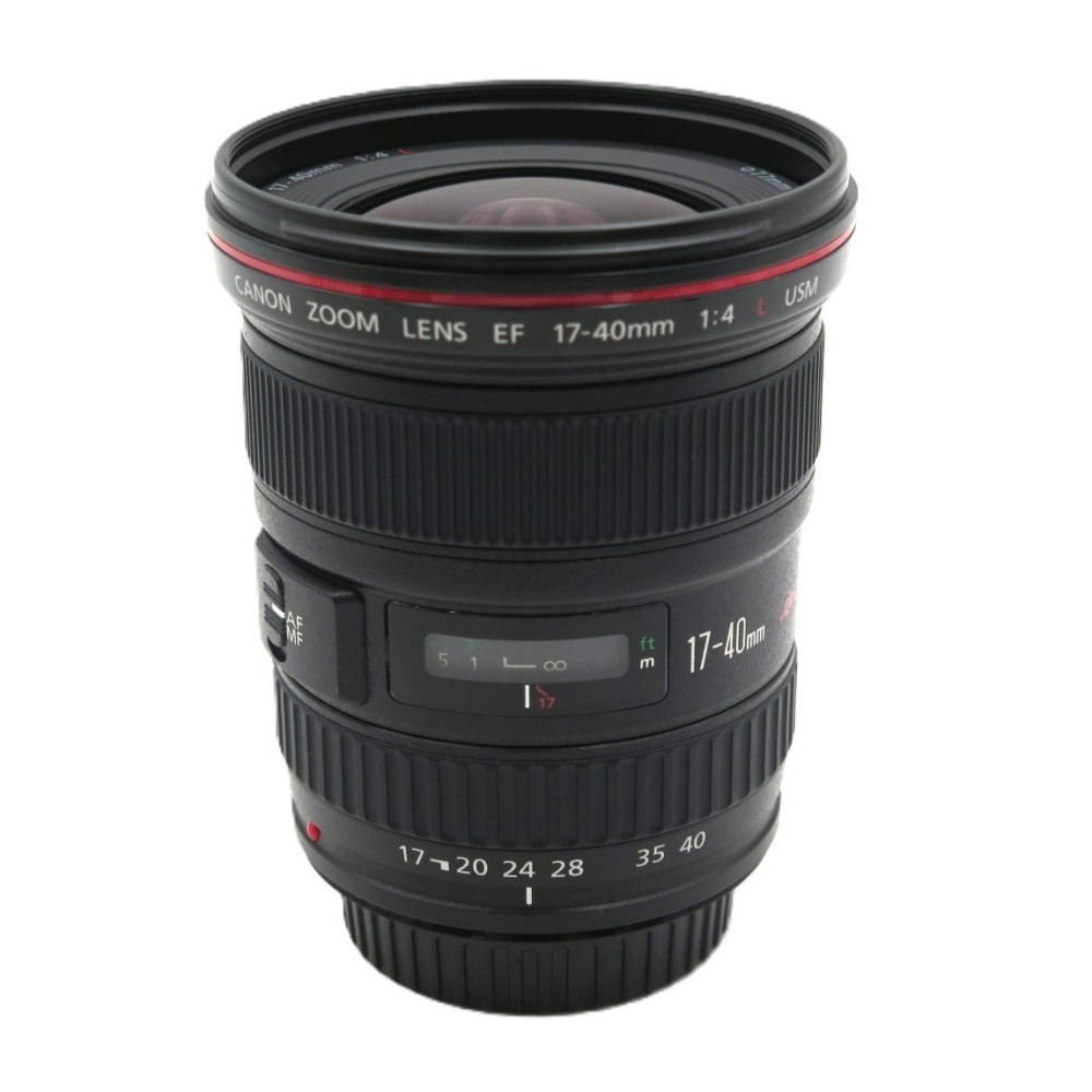 Canon キヤノン EF17-40mm F4L USM 一眼レフ用AFレンズ 動作確認済