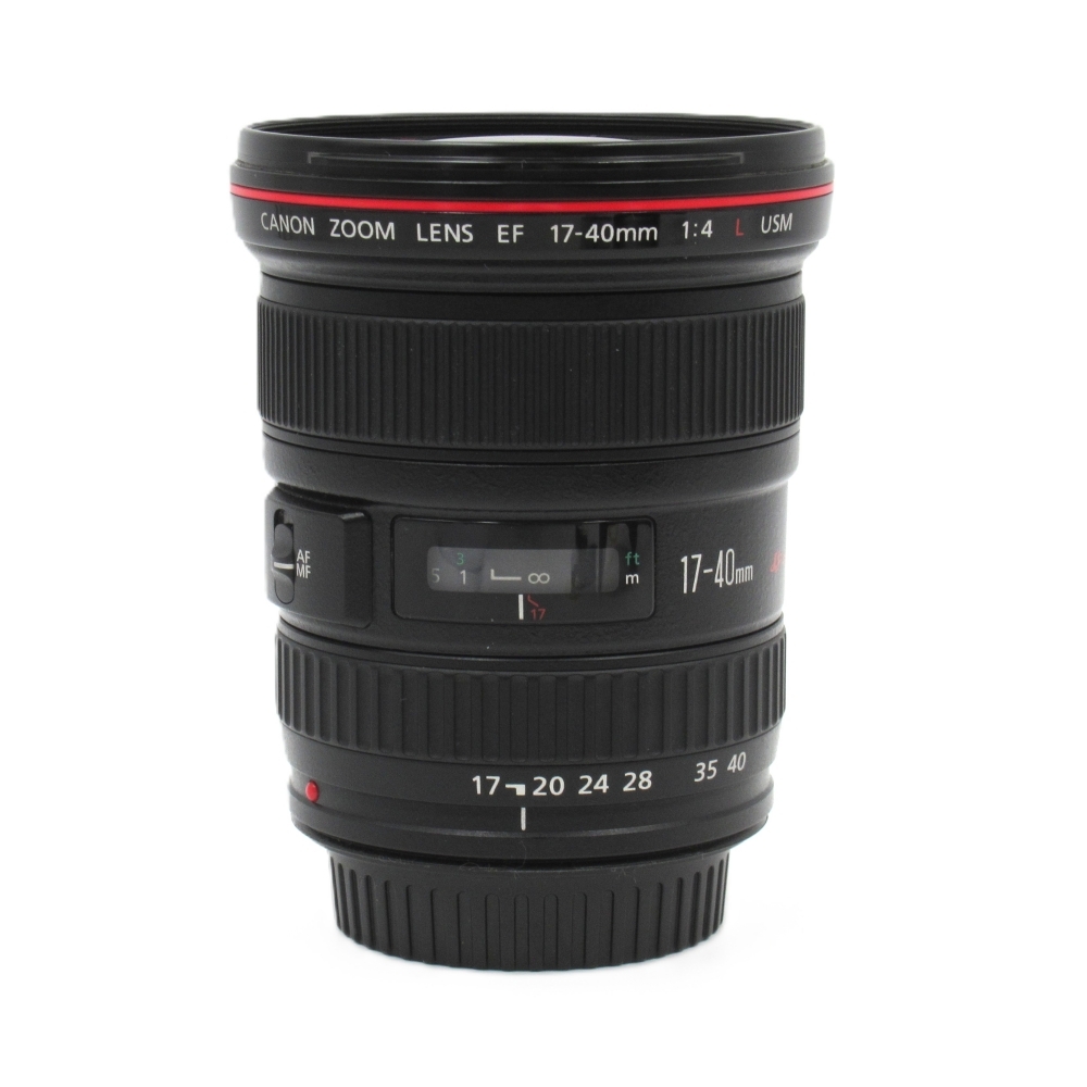 Canon キヤノン EF17-40mm F4L USM 一眼レフ用AFレンズ 動作確認済