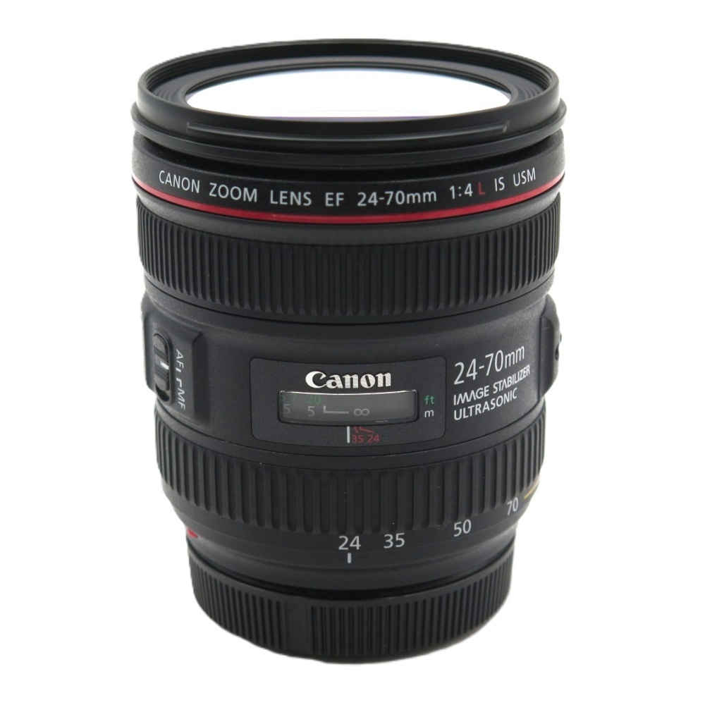 Canon キヤノン EF24-70mm F4L IS USM 一眼レフ用AFレンズ 動作確認済