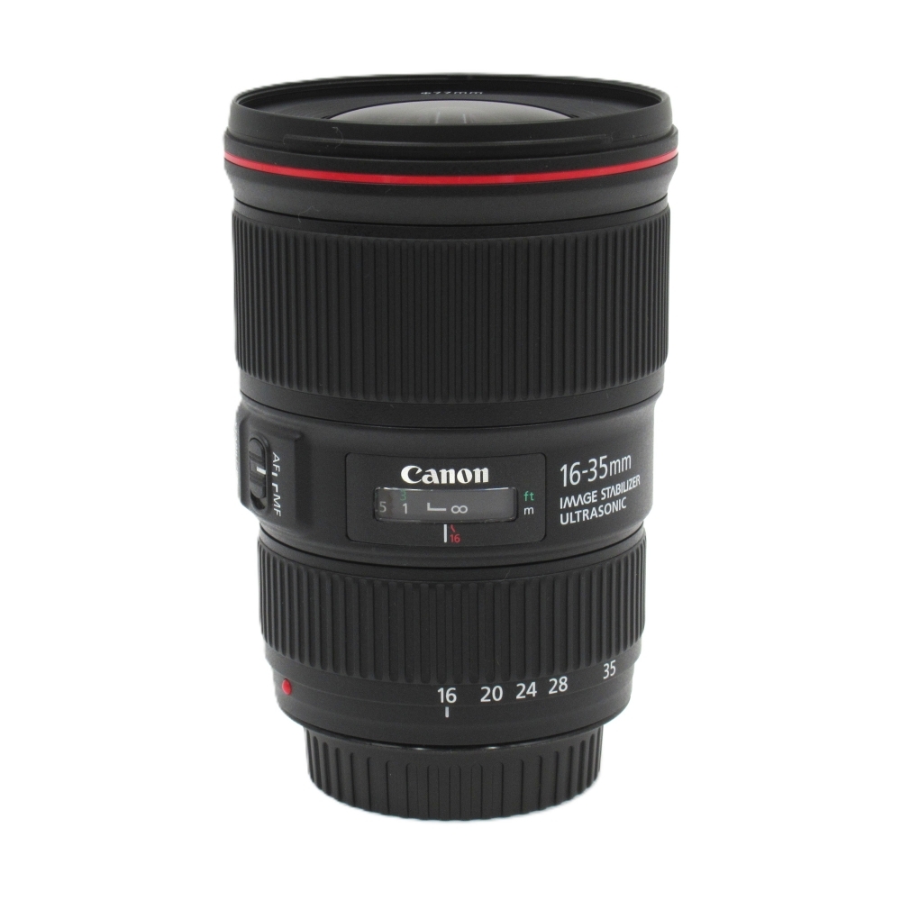 Canon キヤノン EF16-35mm F4L IS USM 一眼レフ用AFレンズ 動作確認済