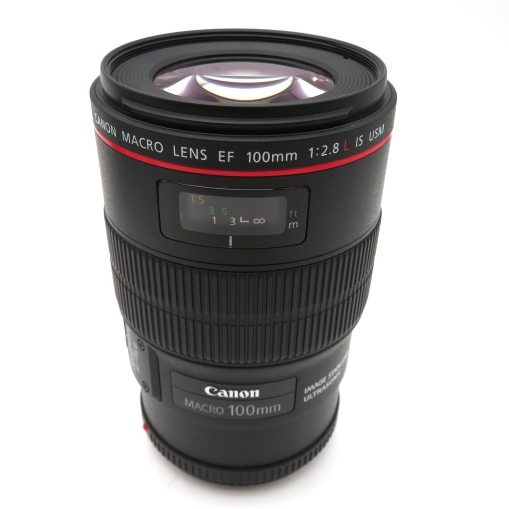 Canon キヤノン EF100mm F2.8L マクロ IS USM 一眼レフ用AFレンズ 動作確認済
