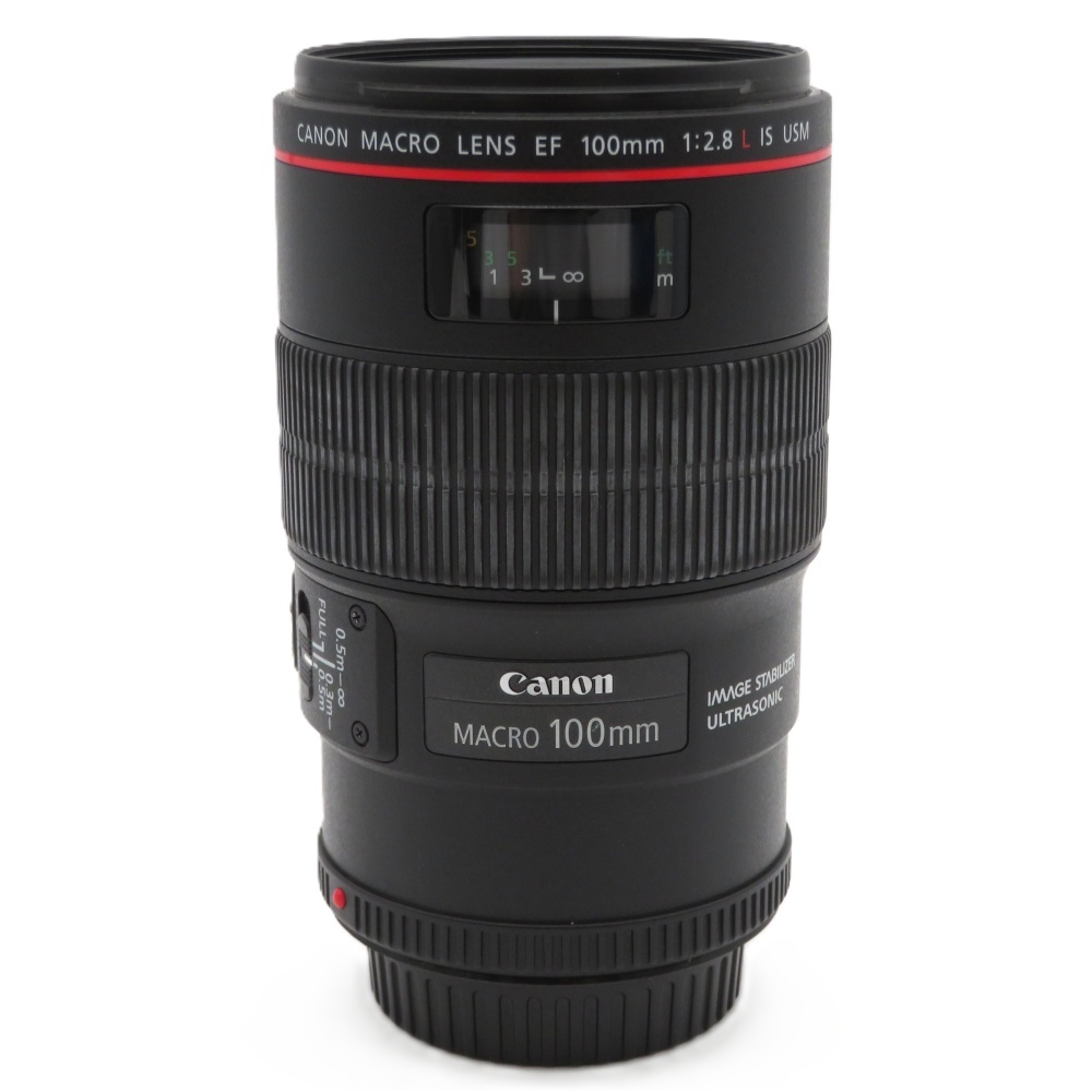 Canon キヤノン EF100mm F2.8Lマクロ IS USM 一眼レフ用AFレンズ 動作確認済
