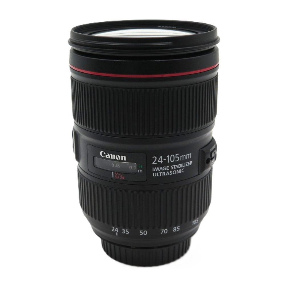 1円〜 Canon キヤノン EF24-105mm F4L IS II USM 一眼レフ用AFレンズ 動作確認済